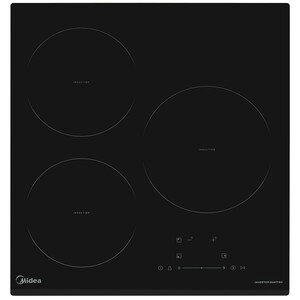 Изображение товара Индукционная варочная поверхность Midea MIH43103F 3 конфорки стеклокерамика черная