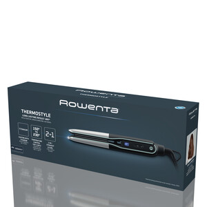 Изображение товара Выпрямитель для волос Rowenta SF7120E0 с титановыми пластинами и температурным контролем