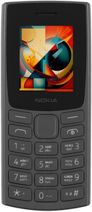 Изображение товара Сотовый телефон Nokia 106 (2023) Серый - компактный телефон с 1. 8" экраном, 2 SIM, microSD