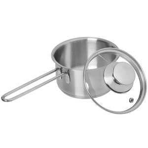 Изображение товара Ковш Master House Piccolo 0.8 л из нержавеющей стали с крышкой для индукционных плит