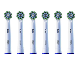 Изображение товара Набор сменных насадок Braun Oral-B EB50RX-6 Pro CrossAction для электрической зубной щетки