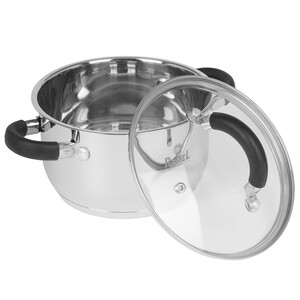 Изображение товара Кастрюля Rashel Комфорт R-190к 1.9 л нержавеющая сталь для индукционных плит