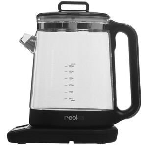 Изображение товара Электрочайник Reoka RKEK-12TS черный 1.7 л 2000 Вт с подсветкой и регулятором