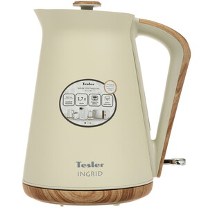 Изображение товара Электрочайник Tesler KT-1740 с автоматическим отключением и металлическим корпусом