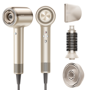 Изображение товара Фен TROUVER Shine 20 золотистый с ионизацией и холодным обдувом