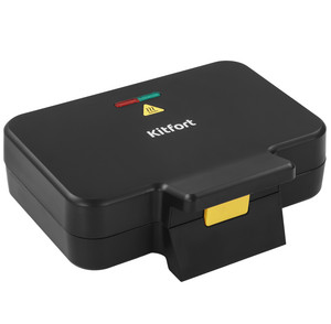 Изображение товара Сэндвичница Kitfort КТ-3672 черная 700 Вт для быстрого приготовления