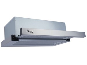 Изображение товара Телескопическая вытяжка Oasis UV-50S серебристый с высокой производительностью