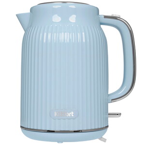Изображение товара Электрочайник Kitfort КТ-6790 голубой 1.7л автоматическое отключение