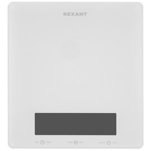 Изображение товара Кухонные весы Rexant 72-1007 электронные белые с таймером и дисплеем
