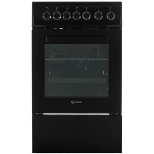 Изображение товара Электрическая плита Indesit ISV5F1HB черная с духовкой и грилем