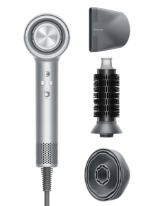 Изображение товара Фен TROUVER Shine 20 серебристый профессиональный мощный с ионизацией