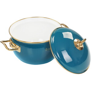 Изображение товара Кастрюля Rashel Premium R1418 3 л 18 см бирюзовый