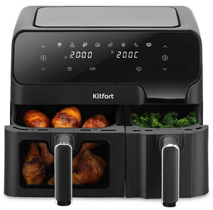 Изображение товара Аэрогриль Kitfort КТ-8148 черный