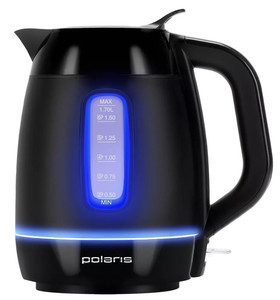 Изображение товара Электрочайник Polaris PWK 0723DDW Water Way Pro черный