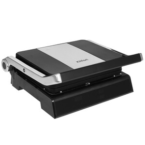Изображение товара Электрогриль Kitfort КТ-4618 черный с съемными пластинами 2000 Вт