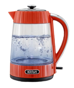 Изображение товара Электрочайник Kitfort КТ-6709 красный