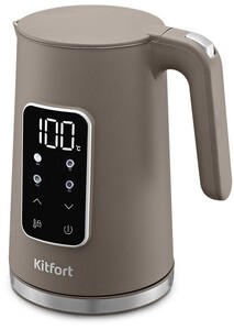 Изображение товара Электрочайник Kitfort КТ-8757 коричневый