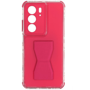Изображение товара Накладка  Zibelino Kick Stand Origami для realme C75 розовый