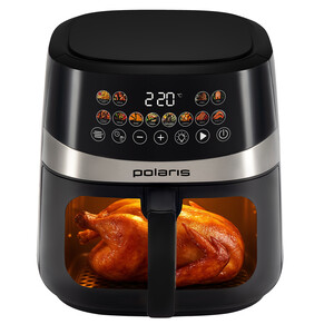 Изображение товара Аэрогриль Polaris PAF 8005W WIFI IQ Home черный