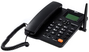 Изображение товара Стационарный сотовый телефон Даджет L100 черный для плохого сигнала GSM