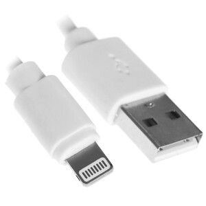Изображение товара Кабель FinePower Lightning 8-pin USB 2.0 Type-A белый 1 м для устройств Apple