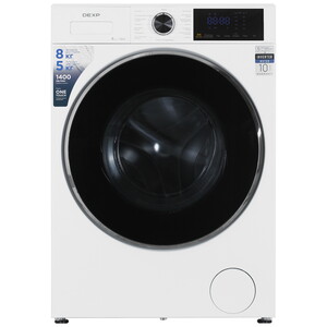 Изображение товара Стирально-сушильная машина DEXP WD-8B1G с фронтальной загрузкой и паровой функцией