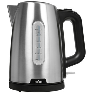 Изображение товара Электрочайник Braun WK1500BK черный высокопроизводительный 1.7 л с автоматическим отключением