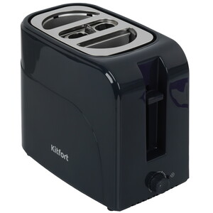 Изображение товара Тостер Kitfort КТ-6941 черный для хот-догов и тостов с регулятором