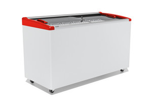 Изображение товара Морозильный ларь Frostor Gellar FG 500 E белый и красный для хранения продуктов