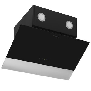 Изображение товара Вытяжка наклонная KRONA KRISTEN A 600 S черный серебристый компактная высокая производительность