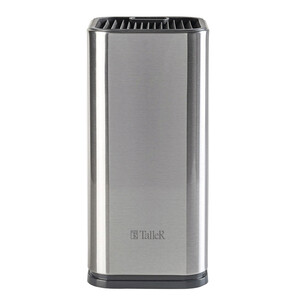 Изображение товара Подставка для ножей Taller TR-22514 серебристая компактная для хранения ножей и ножниц