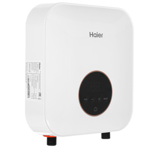 Изображение товара Водонагреватель Haier STREAM-EI6 6 кВт с электронным управлением и сушйм ТЭНом