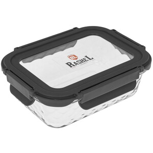 Изображение товара Контейнер пищевой Rashel R-64/3 из боросиликатного стекла с крышкой 0.64 л