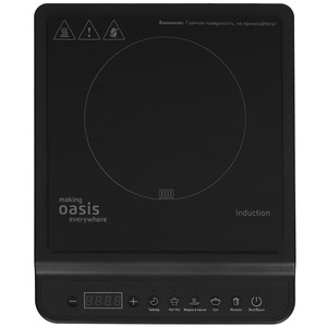 Изображение товара Плита компактная электрическая Oasis РI-B3S черный