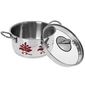 Изображение товара Кастрюля Dariis Cinar CNR-722 3.1 л нержавеющая сталь индукция посудомойка