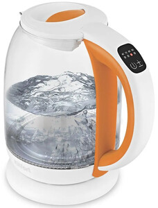 Изображение товара Электрочайник Kitfort КТ-6140-4 оранжевый 1.7 л регулятор температуры