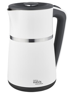 Изображение товара Электрочайник Oasis K-4SPW белый 1.7 л мощность 2200 Вт металлокорпус