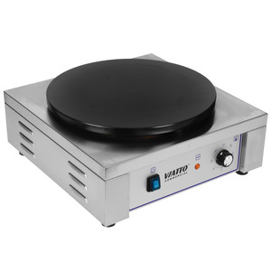 Изображение товара Настольная блинница Viatto HCM-1 серебристая с антипригарным покрытием