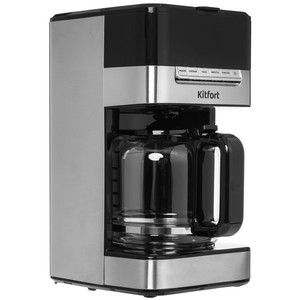 Изображение товара Капельная кофеварка Kitfort КТ-7203 черный с дисплеем