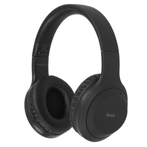 Изображение товара Беспроводные и проводные наушники Hoco W30 черный с Micro USB и Bluetooth 5.0