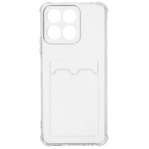 Изображение товара Накладка Aceline Pocket для HONOR X7c прозрачный защищает смартфон и удобно установить карты