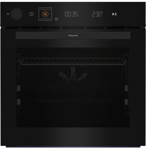 Изображение товара Духовой шкаф Hotpoint HETF 1351 AH BL черный с сенсорным управлением и паровой очисткой
