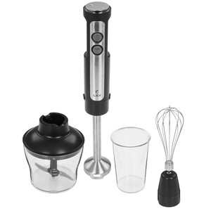 Изображение товара Погружной блендер LEX LX 10011-3 1500 Вт черный с насадками и измельчителем