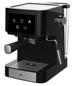 Изображение товара Кофеварка рожковая JVC JK-CF40 черная для эспрессо капучино и латте