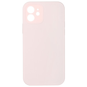 Изображение товара Накладка BoraSCO Liquid Case для Apple iPhone 12 розовая мягкая защита