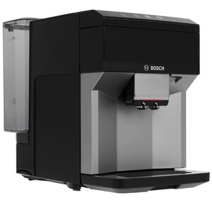 Изображение товара Автоматическая кофемашина BOSCH TPE40307 серебристая с керамической кофемолкой