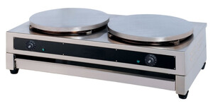 Изображение товара Блинница настольная Viatto HCM-2 серебристый с антипригарным покрытием