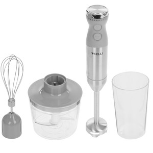 Изображение товара Погружной блендер KELLI KL-5127 белый 1500 Вт многофункциональный кухонный прибор