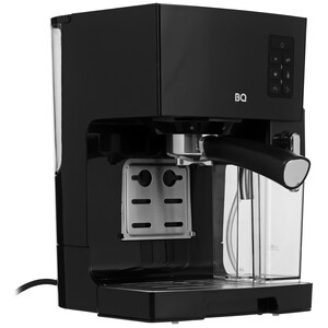 Изображение товара Кофеварка рожковая BQ CM9002 черный автоматический капучинатор стильный дизайн