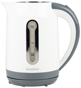 Изображение товара Электрочайник ENERGY E-210 1.7 л белый с внутренней подсветкой и автоматическим отключением
